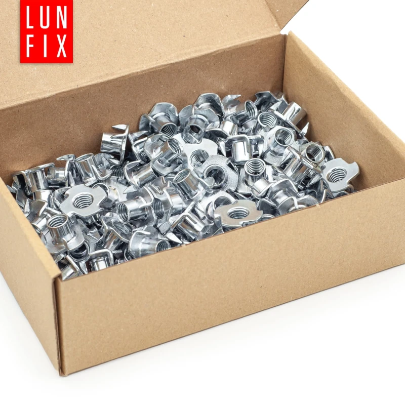 Einschlagmuttern M8 x 11 mm DIN 6930 50 Stück