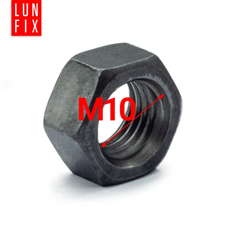 Sechskantmutter M10 - 1 Kg (ca.100 Stk.) Festigkeit 6 Regelgewinde DIN 934