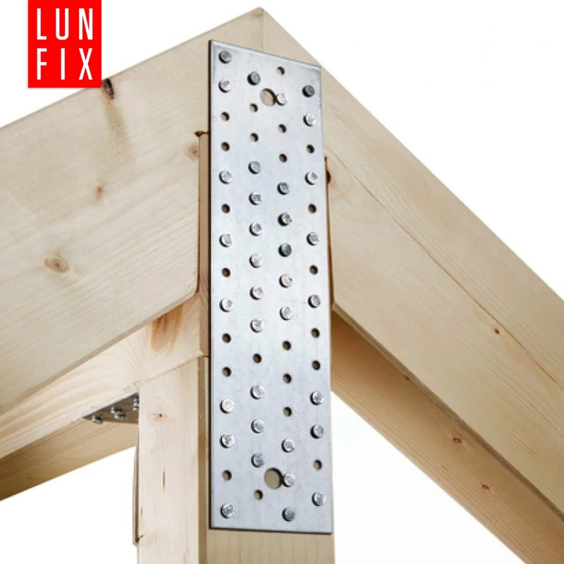 Płytka perforowana 60x240x2  łącznik ciesielski płaski 1szt.