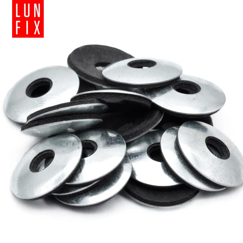 Dichtscheibe mit EPDM-Gummidichtung 8,7x25 mm verzinkt 100 Stück