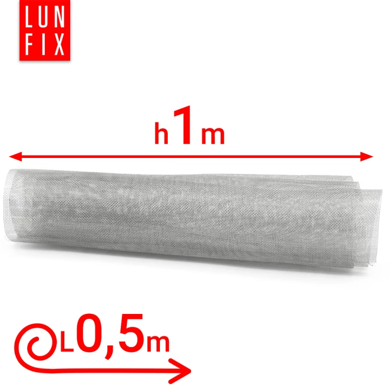 Feinmaschig Verzinkt 1,6x1,6mm ø0,4 H1m L50cm