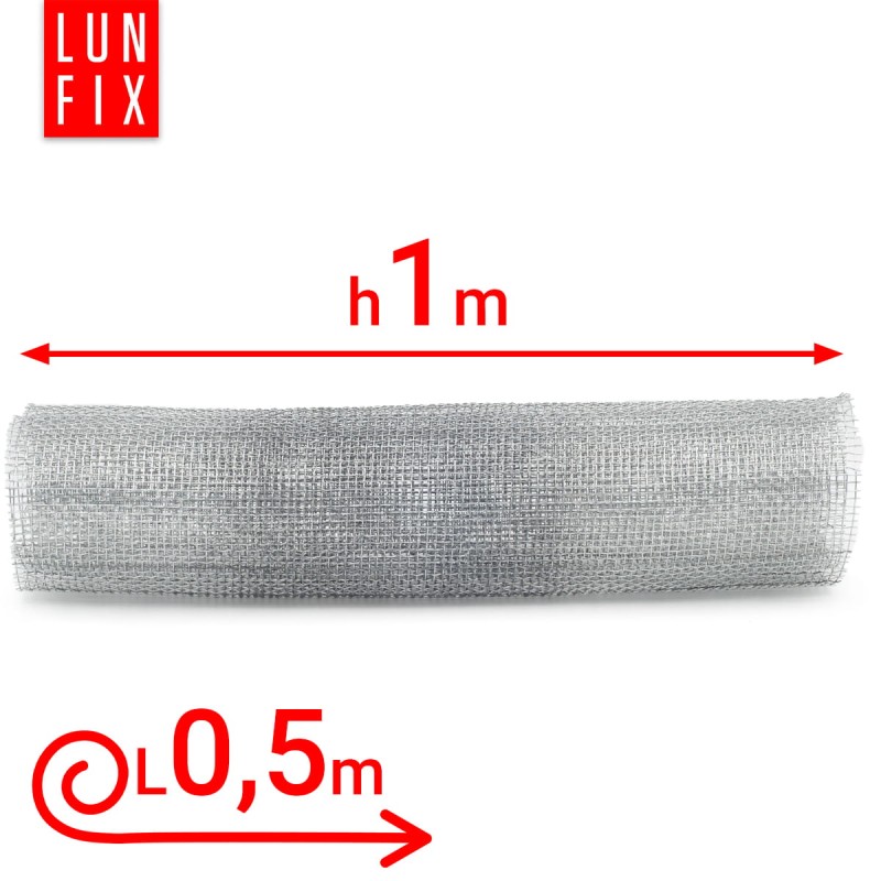 Siatka tkana ocynkowana 3,2x3,2mm fi 0,5 h/1m 0,5m2