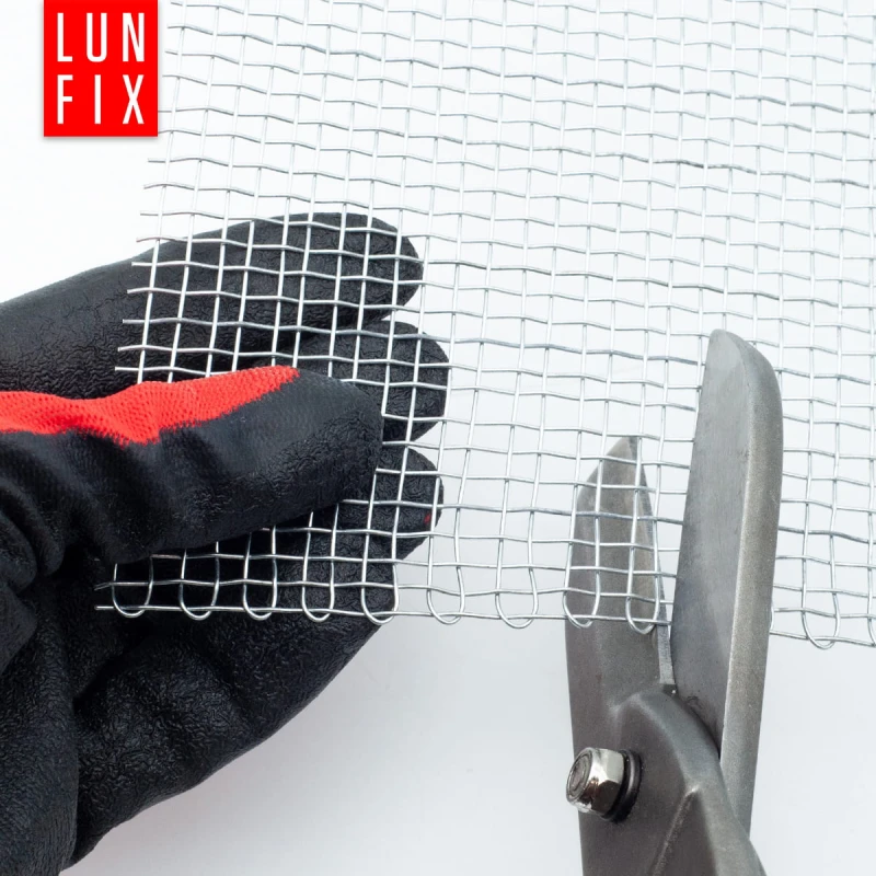 Feinmaschig Verzinkt 4x4mm ø0,4 H1m L50cm