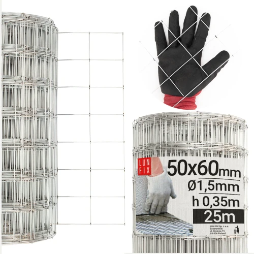 Armierungsgewebe Wand H35cm L25m Maschenweite 50x60mm Ø1,5mm
