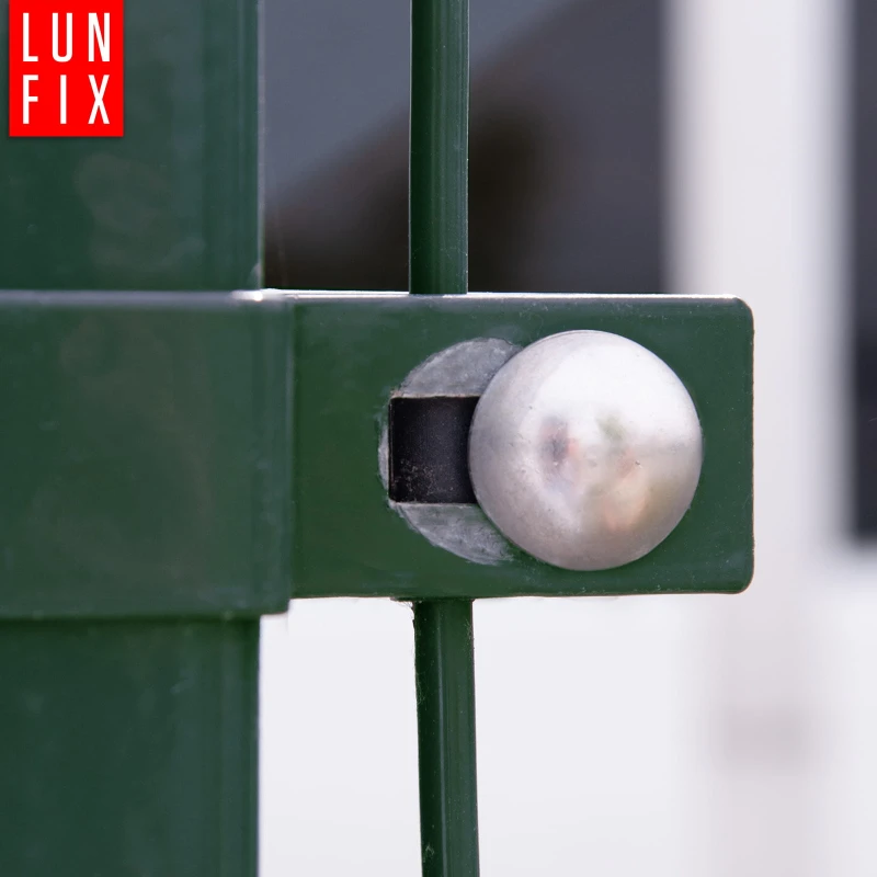 Endschelle Vierkant für 80x80 mm Pfosten Grün
