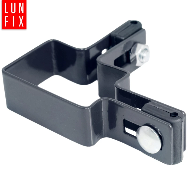 Eckschelle für 40x60 mm Pfosten Graphit