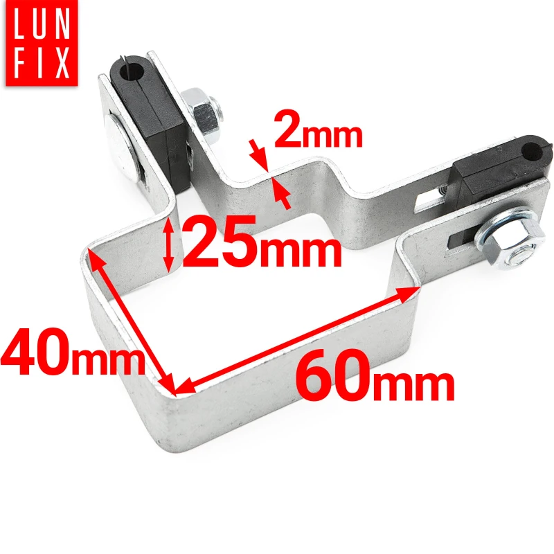 Eckschelle für 40x60 mm Pfosten Verzinkt