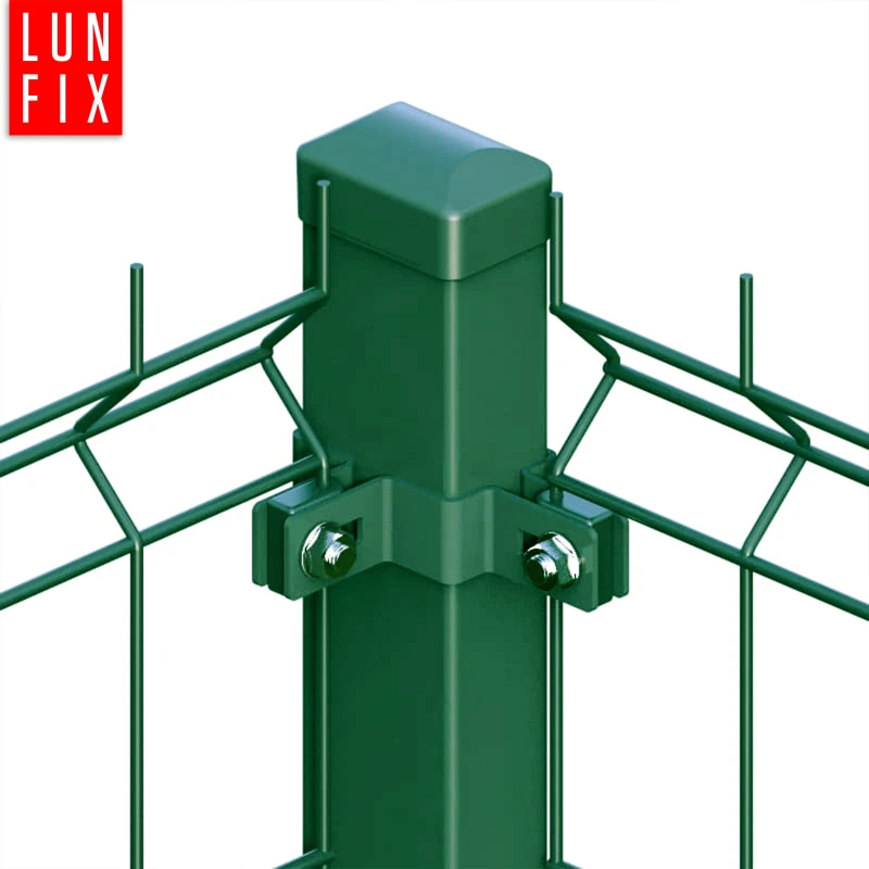 Eckschelle für 40x60 mm Pfosten Grün