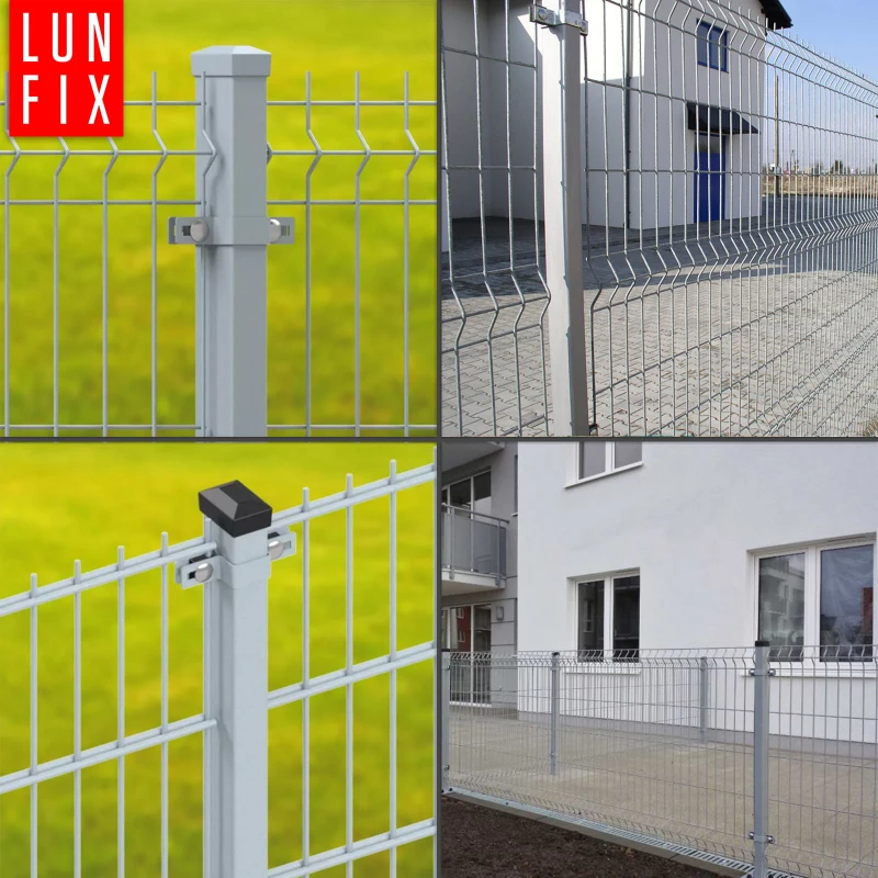 Mittelschelle Vierkant für 40x60 mm Pfosten Verzinkt