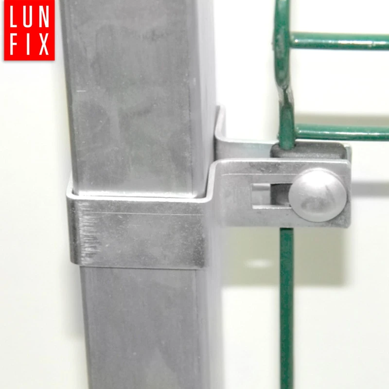 Endschelle Vierkant für 60x60 mm Pfosten Verzinkt