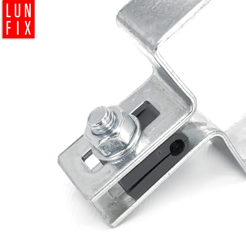 Endschelle Vierkant für 60x60 mm Pfosten Verzinkt