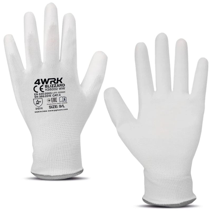 Nylon & Polyurethan Arbeitshandschuhe, Größe 9 L