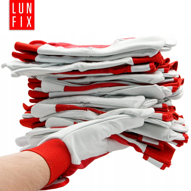 Gefütterte Montagehandschuhe Leder Größe, 8 M