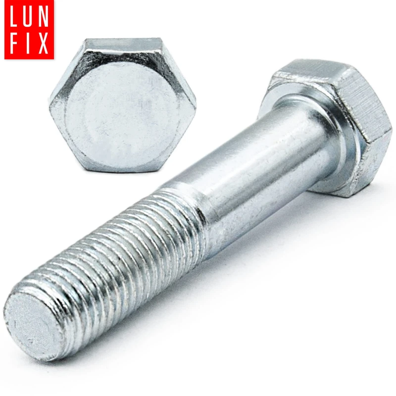 Sechskantschrauben M20x100 DIN 931 1 kg (ca.3 Stk.) Teilgewinde Klasse 5.8
