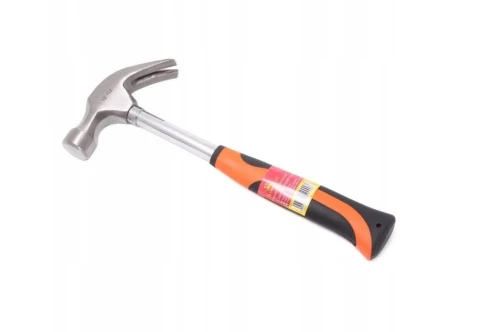 Schlosserhammer 450 g Dachdecker mit Glasfaserstiel