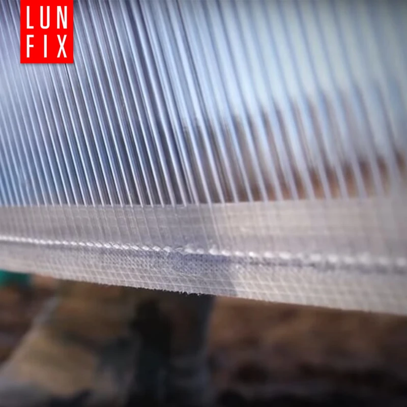 Abschlussband für Polycarbonat Weiß 25 mm Rolle 25m