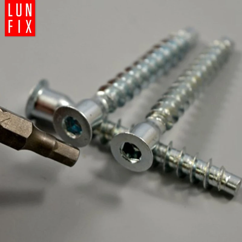 Confirmat Schrauben 7 x 50 mm 100 Stück