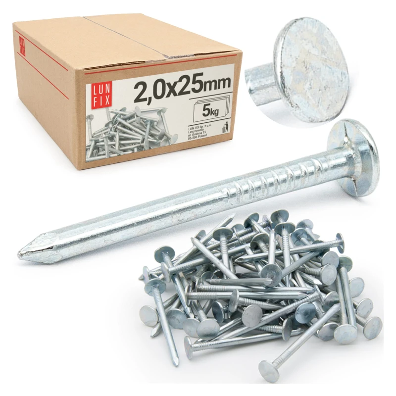 Dachpappennägel 2x25 5kg