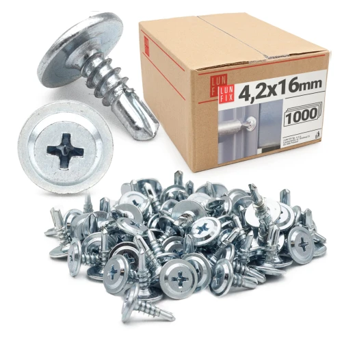 Bohrschrauben 4,2 x 16 mm 1000 Stk.