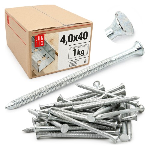 Ankernägel 4x40 1kg verzinkter