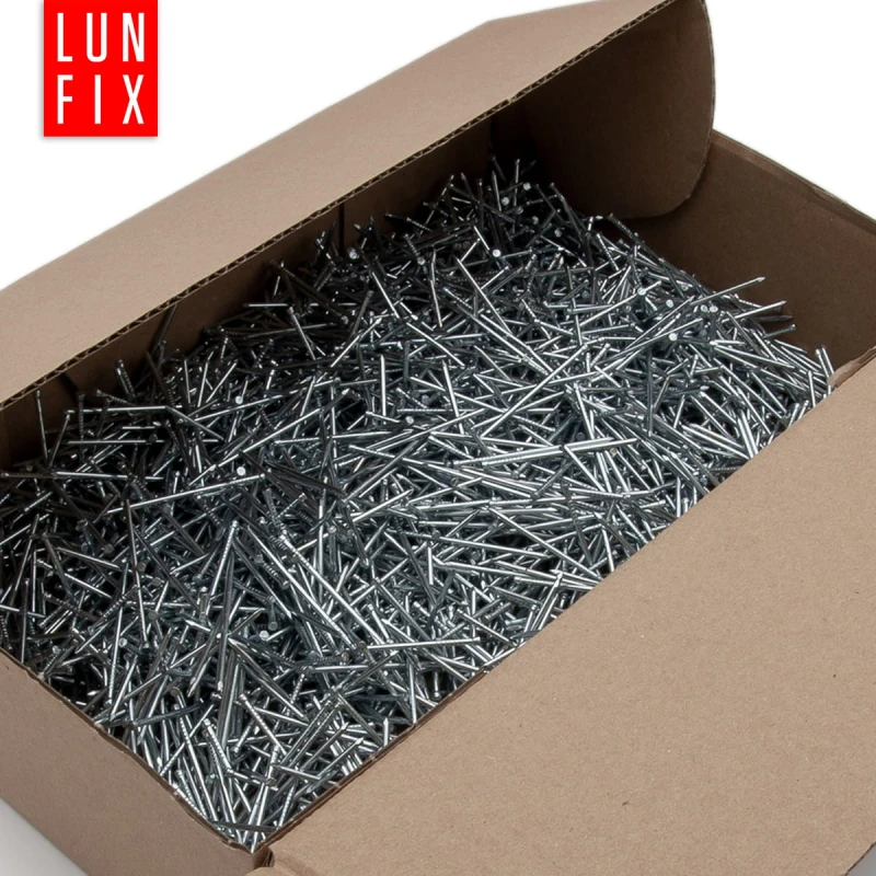 Sockelleisten Nägel 2,5x60 1kg Silber Verzinkter