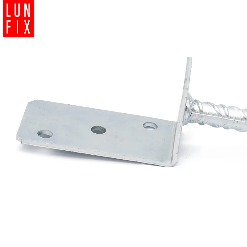 Pfostenbasis L-Form 60x60x120 mm 200 mm