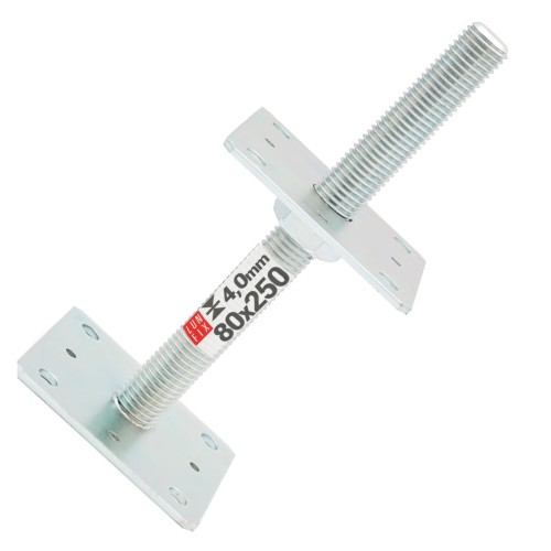 Pfostenträger Zum Aufschrauben 80x80x250 mm