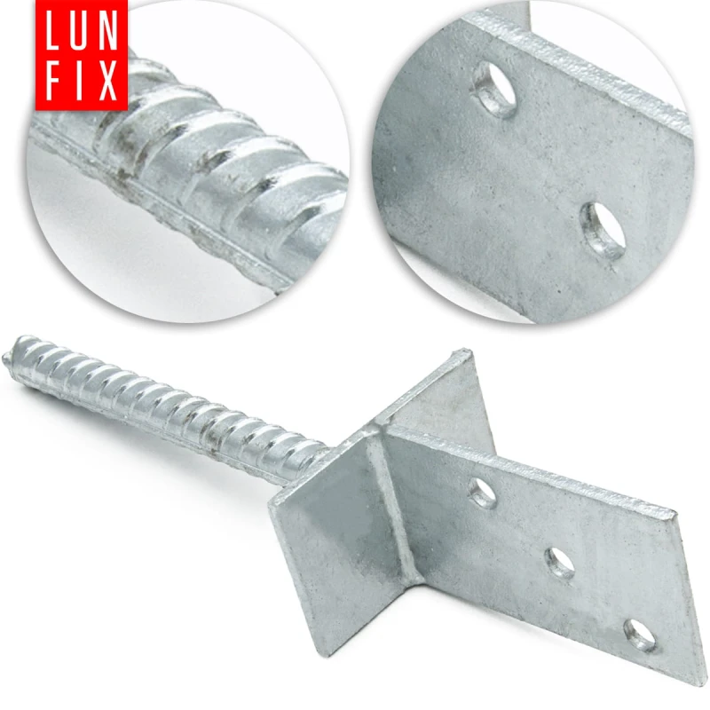 T-Pfostenträger zum Einbetonieren 90x60x110 mm 200 mm