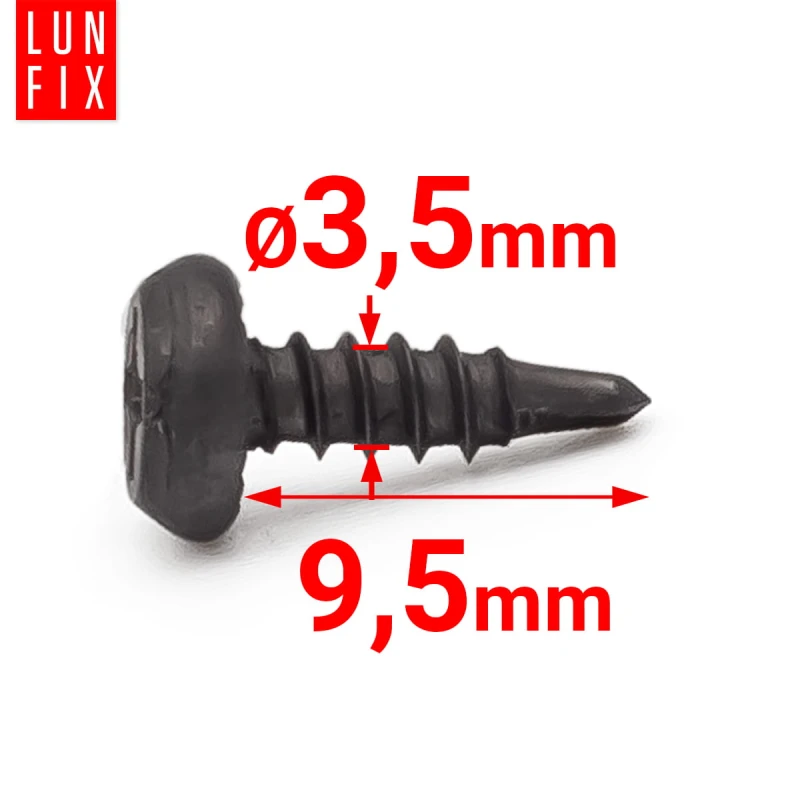 Blechschraube LB 3,5 x 9,5 mm 1000 Stk.