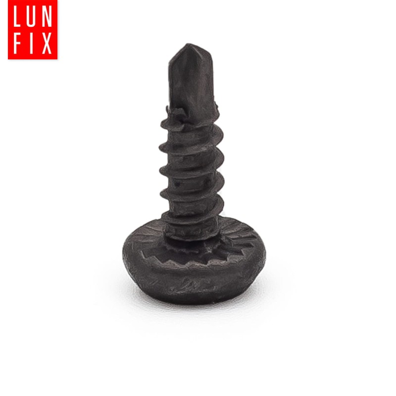 Wkręty samowiercące 3,5x9,5mm do metalu fosfatowane 1000szt.
