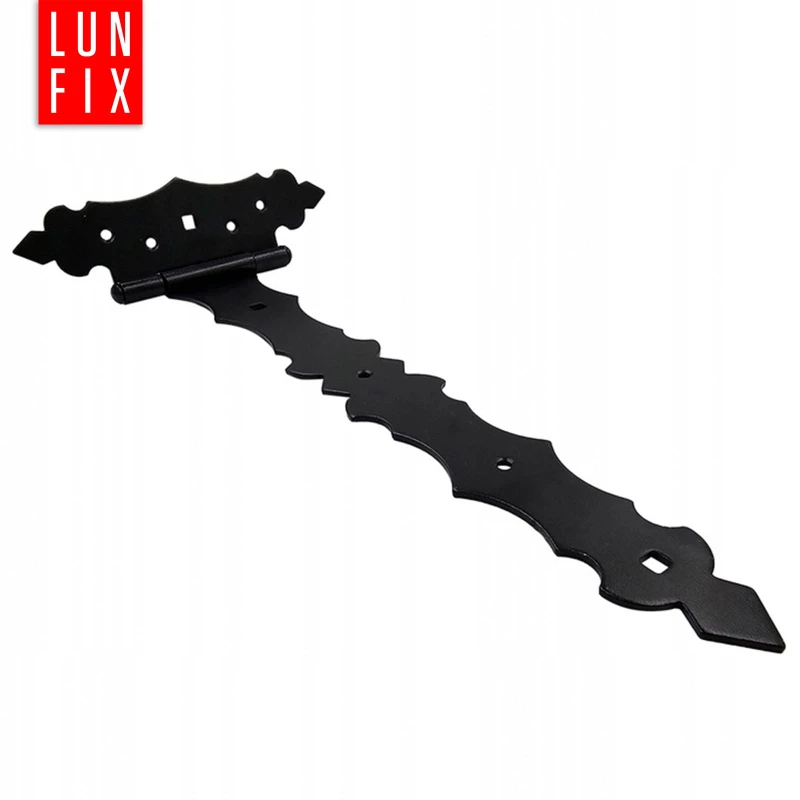 Scharnier Schwarz Gartentor 300x170x30x2 1stk.