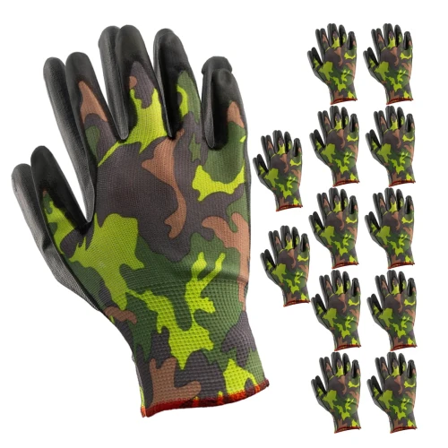Gartenarbeitshandschuhe 10 XL 12 stk.