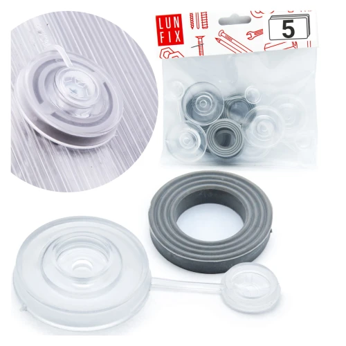 Thermoscheibe Pilzkappe für Hohlkammer-Polycarbonat 5 Stück