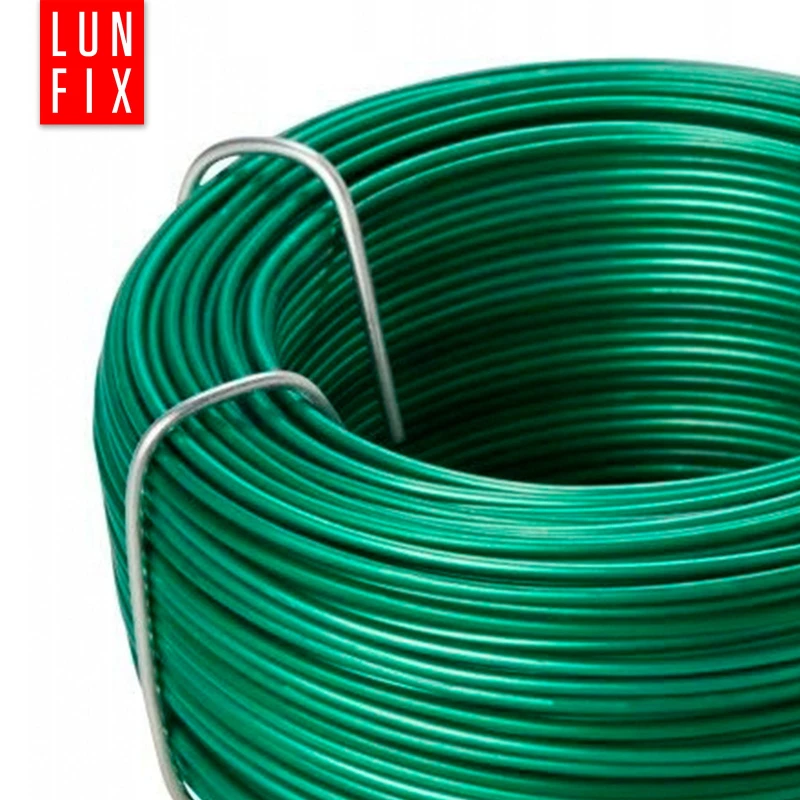 Gartendraht grün Ø2,6mm 100m Stahl verzinkt PVC