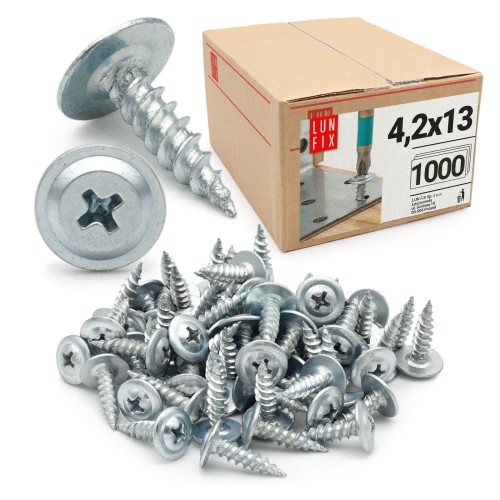 Selbstschneidende 4,2 x 13 mm 1000 Stück