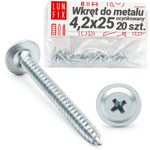 Selbstschneidende 4,2 x 25 mm 20 Stück