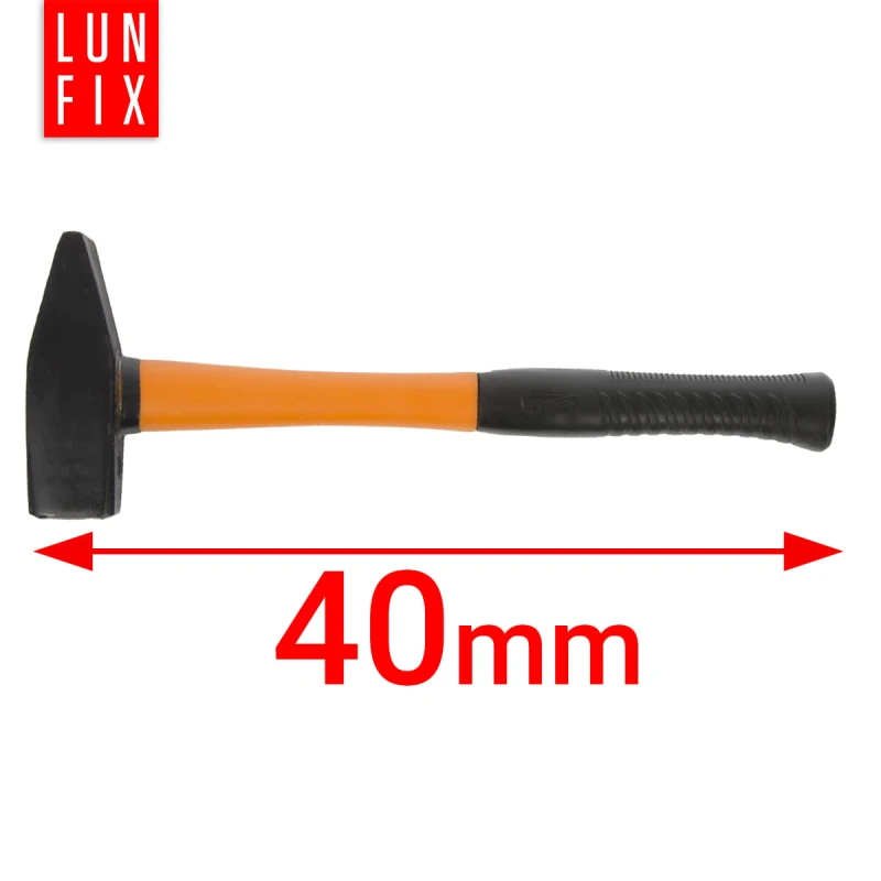Schlosserhammer 1,5 kg mit Glasfaserstiel