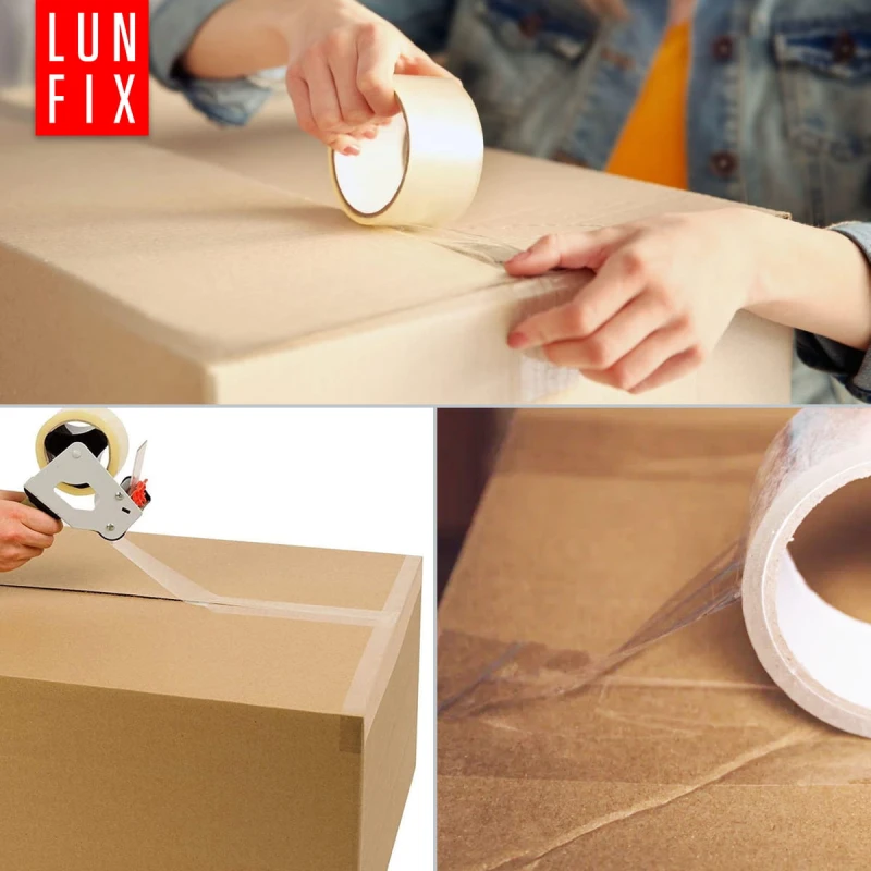 Transparentes Acryl-Verpackungsband 48mm/60m