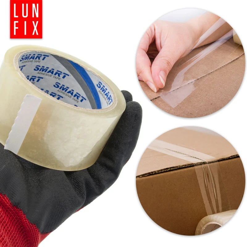 Transparentes Klebeband Smart 48 mm/60m AS02 (36 Stück) (1 Packung)