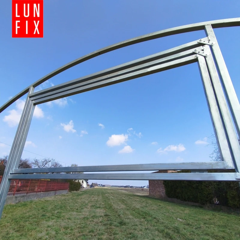 Szklarnia z poliwęglanu 3x4 m "tunel" profil 40x20 mm grubość 4 mm