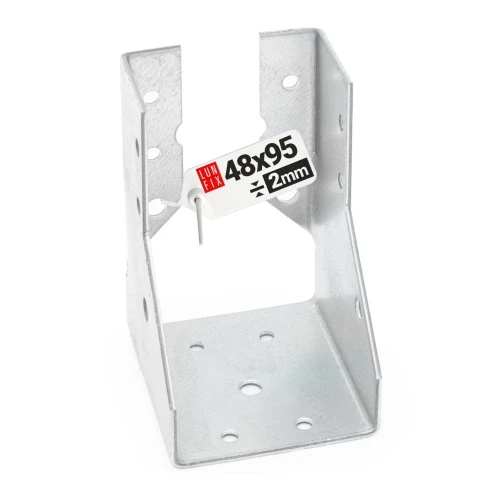 Balkenschuh Typ B 48x95 mm
