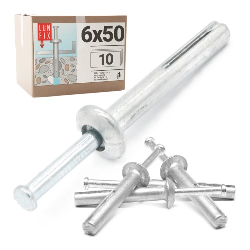 Stahl Betonanker 6x50 10ks.