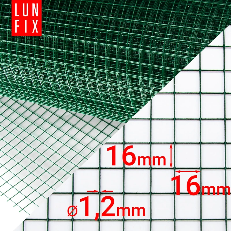 Baumschutznetz 150 cm 5m grün PVC-beschichtet