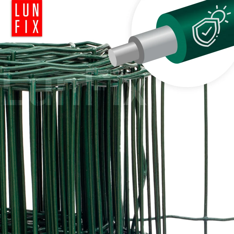 Baumschutznetz 60 cm 10m grün PVC-beschichtet