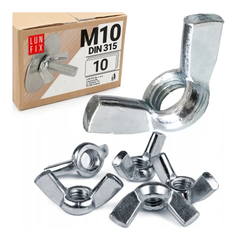 Wingnut M10 DIN315 verzinkt 10stk.