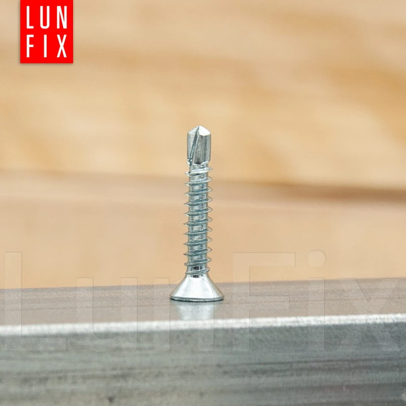 Blechschrauben mit Senkkopf 4,2 x 16 mm 1000 Stück DIN7504