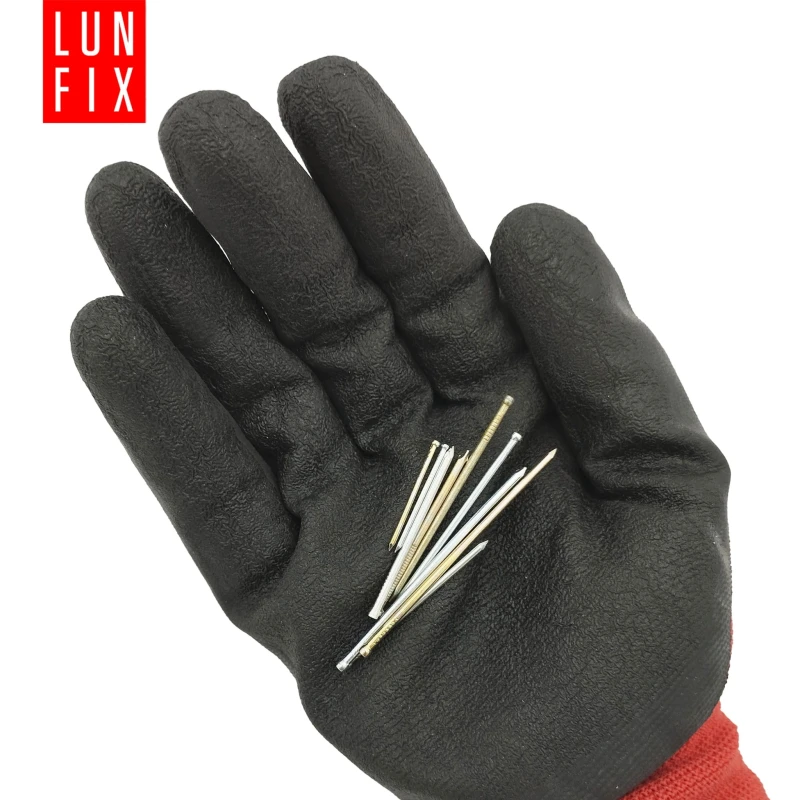 500 stück Sortiment Satz Sockelleisten Nägel Silber+Golden