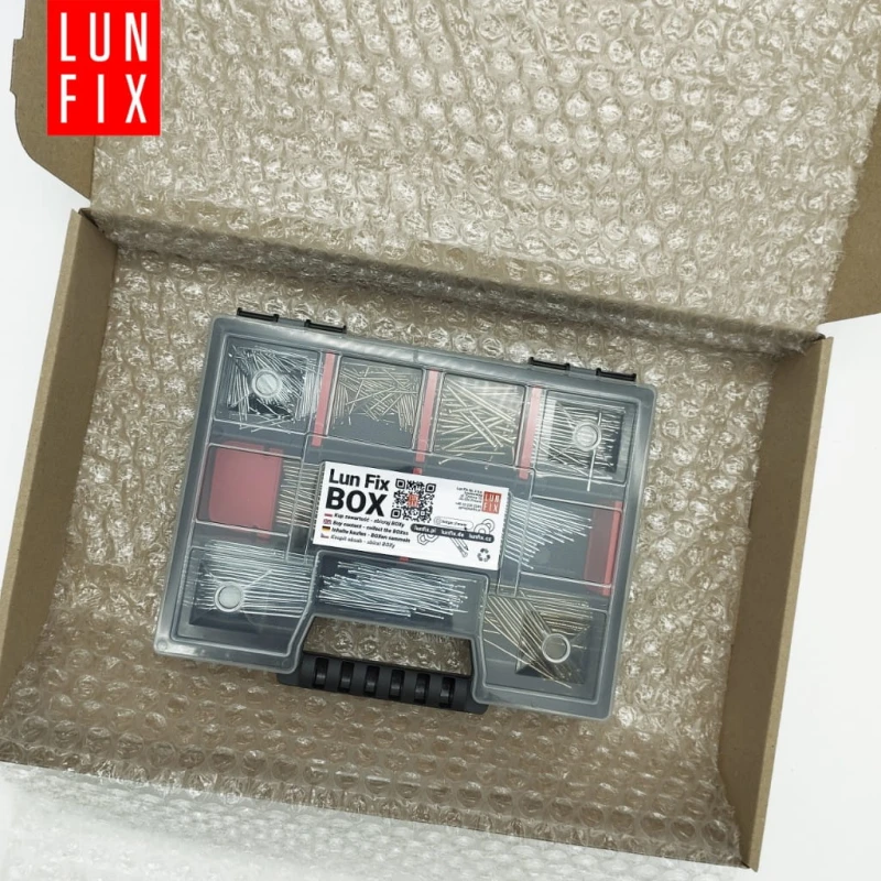 500 stück Sortiment Satz Sockelleisten Nägel Silber+Golden