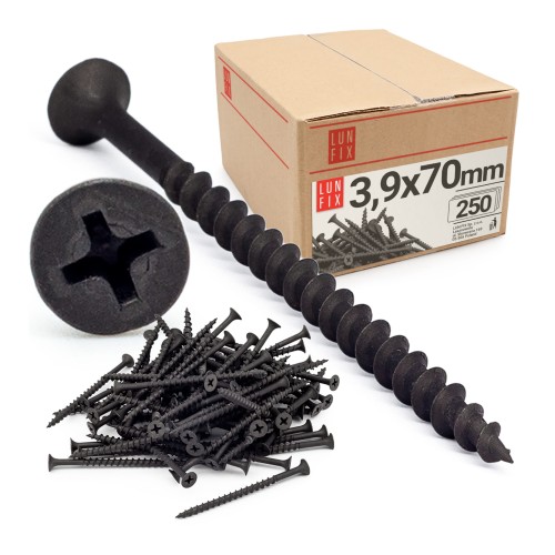 Schnellbauschrauben 3,9 x 70 mm 250 Stück