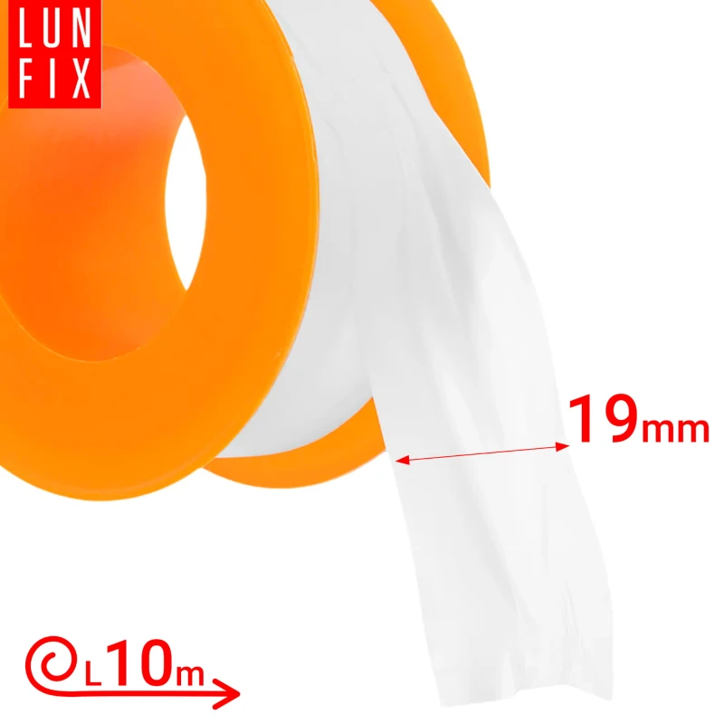 10x Gewindedichtband 19mm 10m